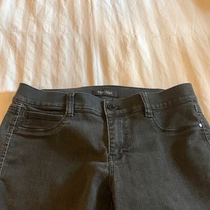 White House Black Market light black jeans. Size Medium. Skinny leg.